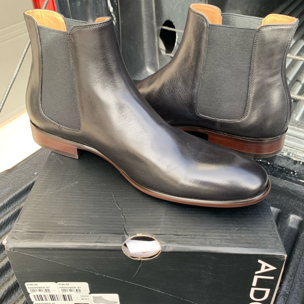 ALDO ARADOWEN MENS BOOTS NEW IN BOX SIZE 10